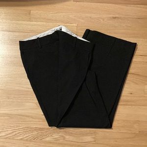 Ann Taylor wide leg black dress pants